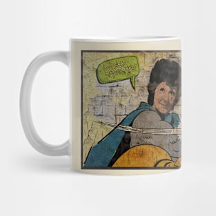 Golden girls slap yellow vintage Mug